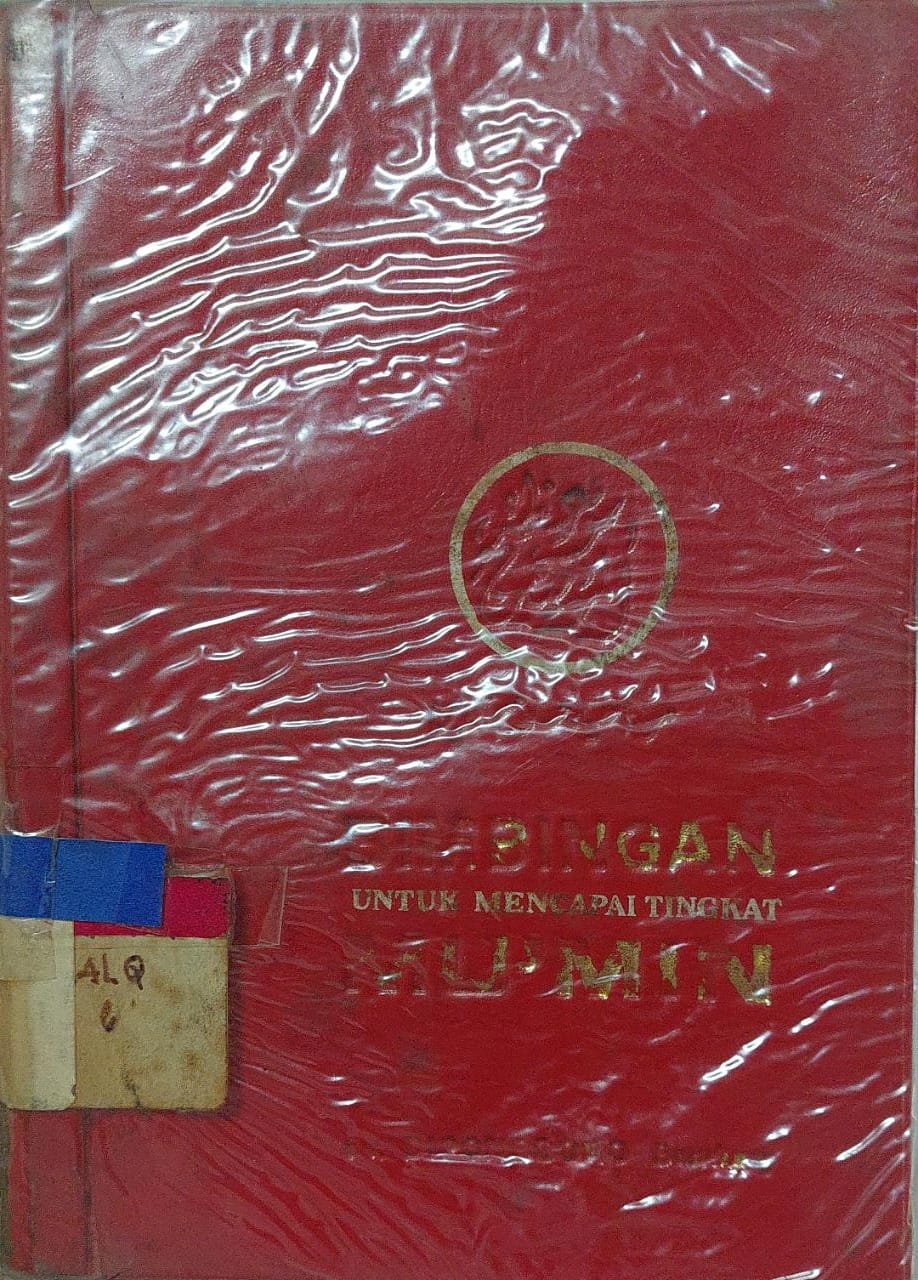 Sampul Bimbingan Untuk Mencapai Tingkat Mu'min I / Ihya Ulumuddin Imam Alghazali
