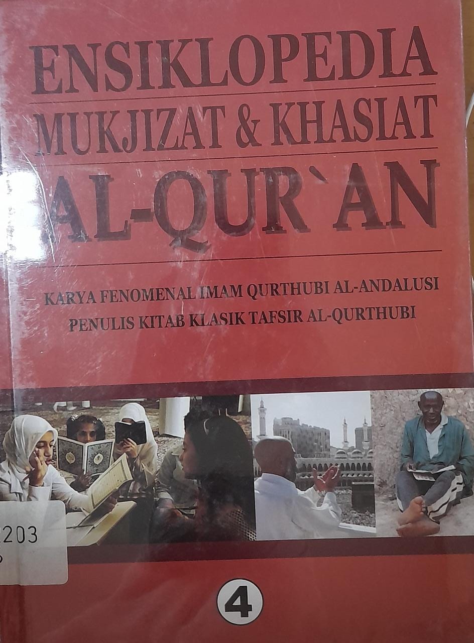 Sampul Ensiklopedia Mukjizat & Khasiat AL-Qur'an 4 / Imam Qurthubi Al-Andalusi