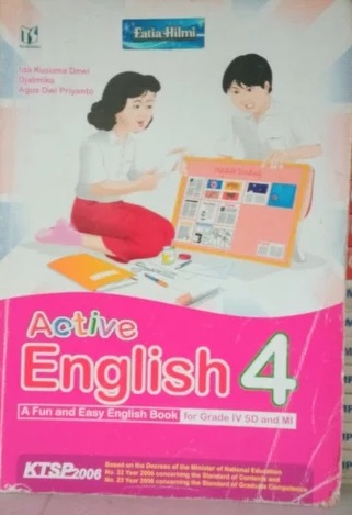 Sampul ACTIVE ENGLISH 4 Kls IV / Ida Kusuma Dewi