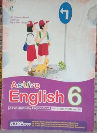 Sampul ACTIVE ENGLISH 6 / Ida Kusuma Dewi