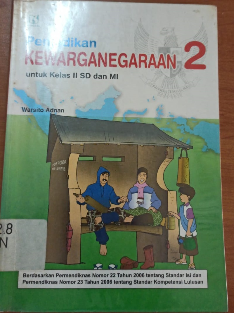 Sampul PENDIDIKAN KEWARFANEGARAAN 2 / WARSITO ADNAN