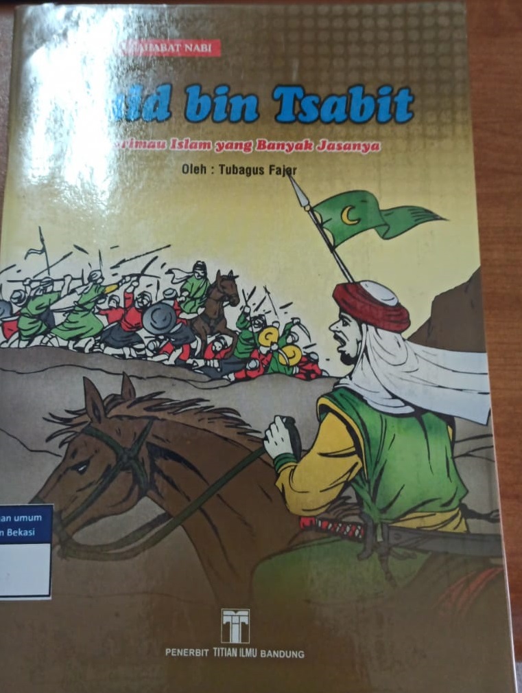 Sampul SERI PARA SAHABAT NABI ZAID BIN TSABIT / TUBAGUS FAJAR