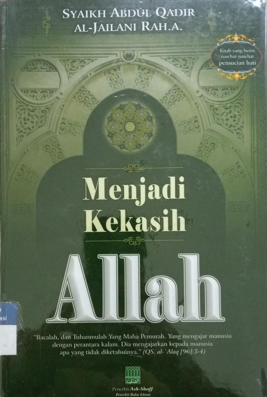 Cover Menjadi kekasih Allah / Syaikh Abdul Qadir Al-Jailani