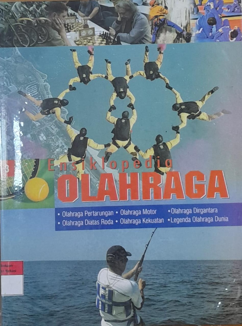 Sampul Ensiklopedia Olahraga 3 / Caroline Fortin