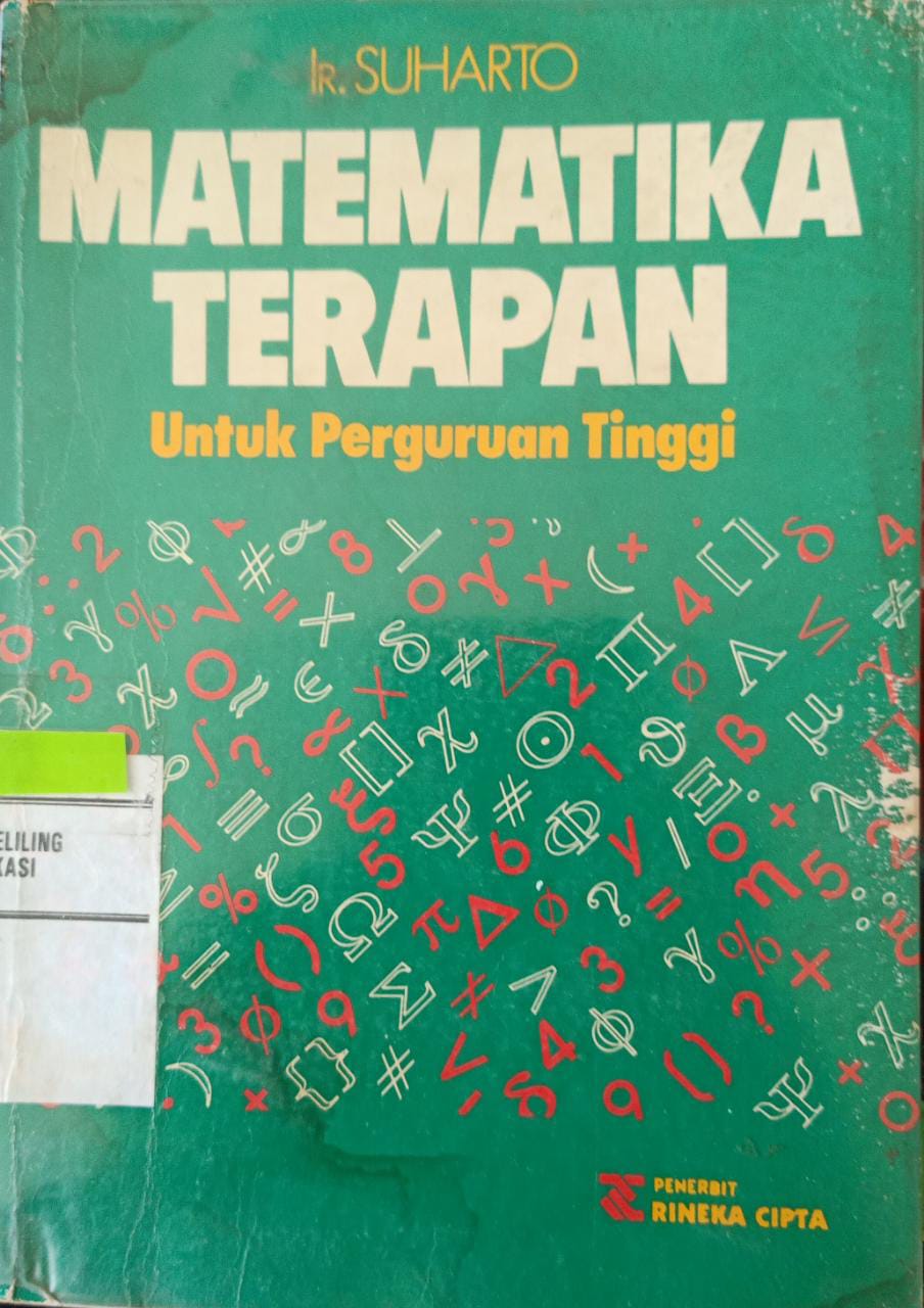 Sampul Matematika terapan :  Untuk perguruan tinggi / Suharto
