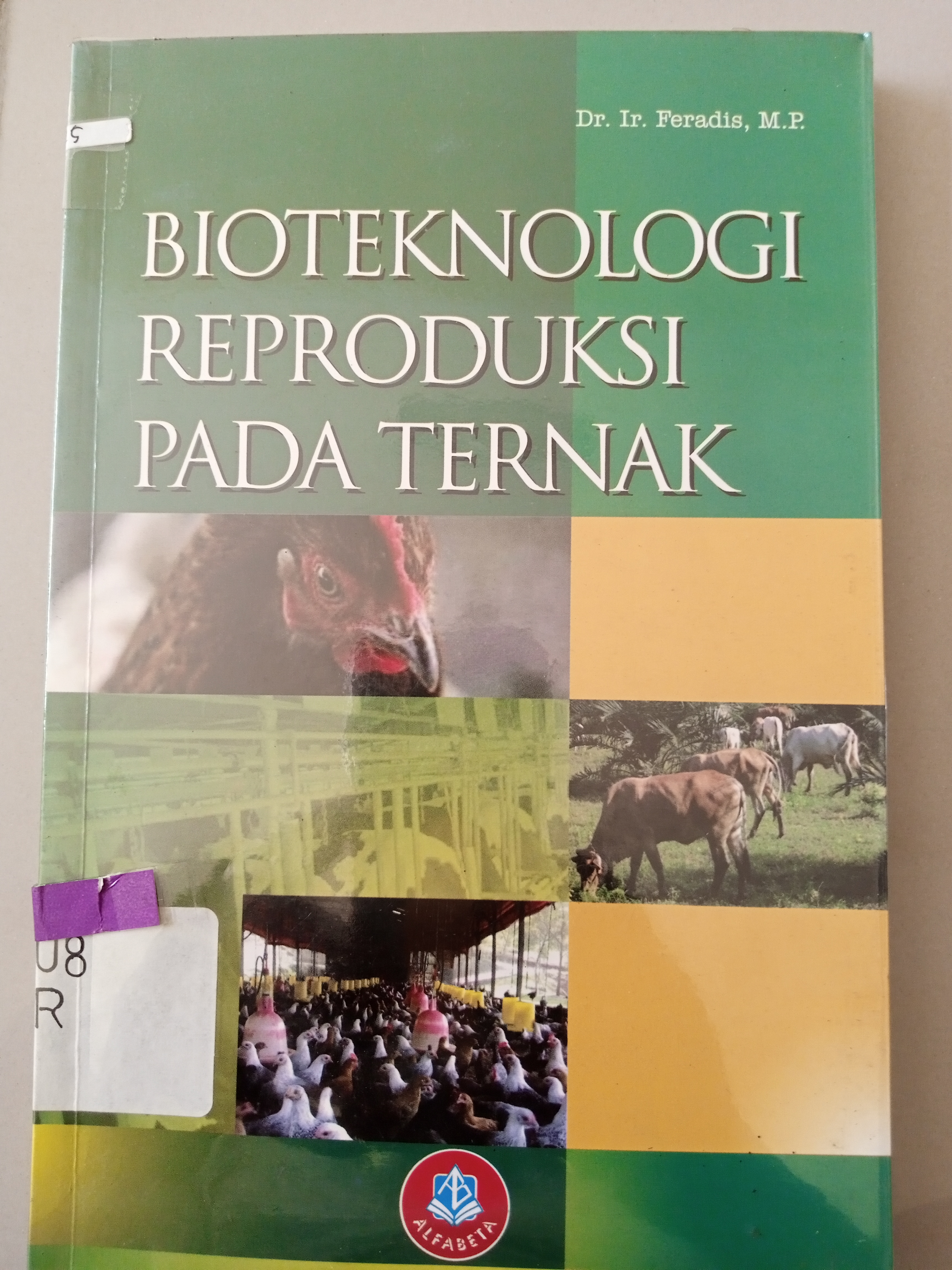 Sampul Bioteknologi Reproduksi pada Ternak / Feradis