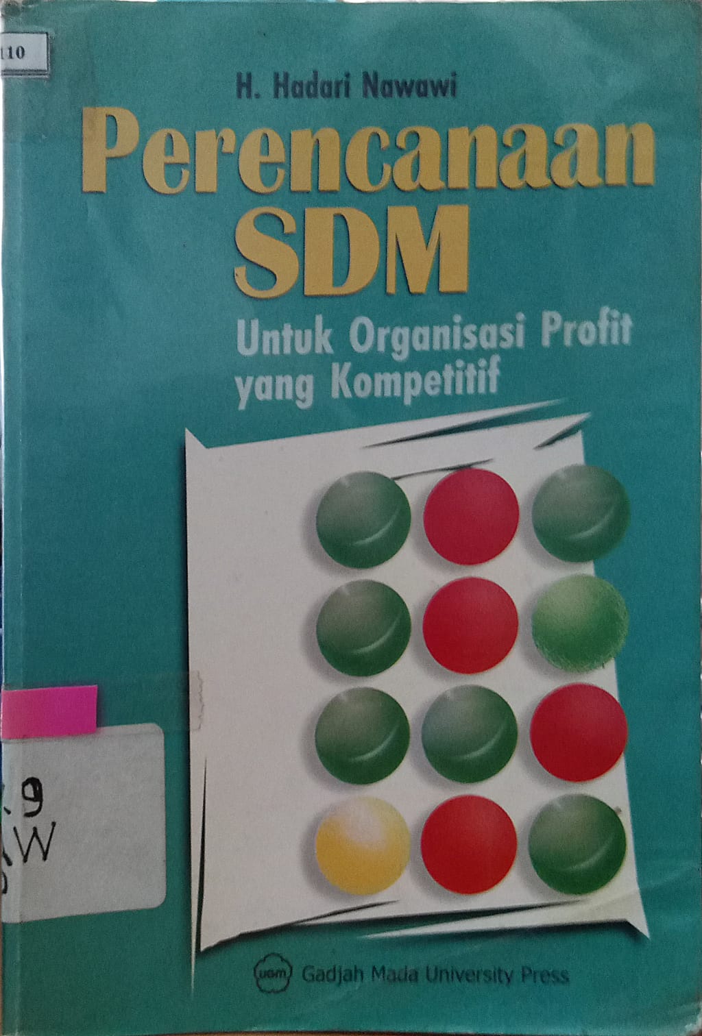 Cover Perencanaan SDM untuk organisasi profit yang kompetitif / H.Hadari Nawawi