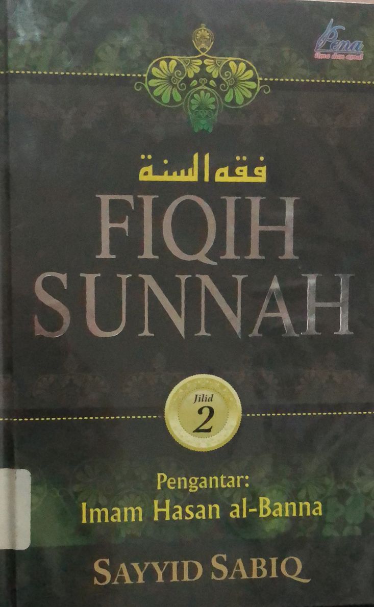 Sampul Fiqih Sunnah Jilid 2 / Sayyid Sabiq