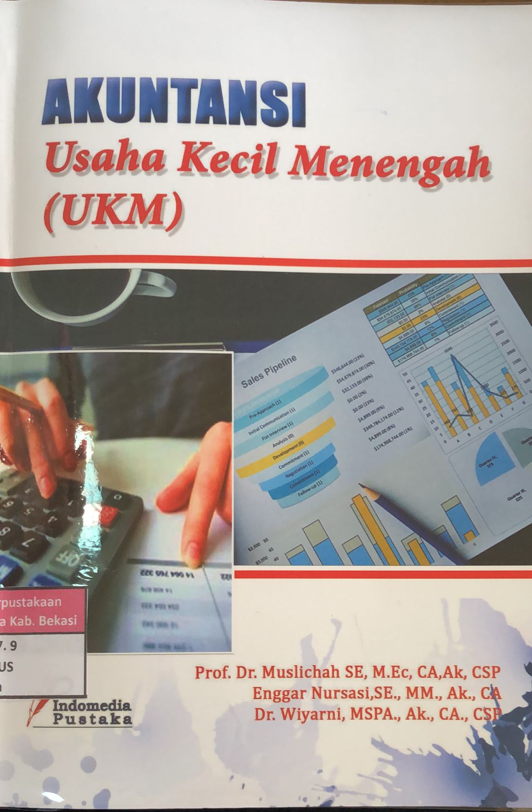 Sampul Akuntansi usaha kecil menengah (UKM) / Muslichah