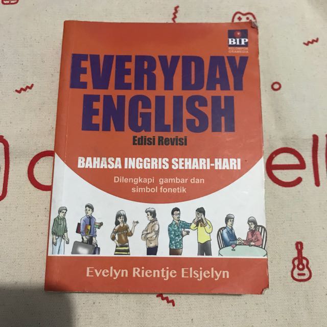 Sampul Everyday english :  Edisi revisi Bahasa inggris sehari-hari / Evelyn Rientje Elsjelyn
