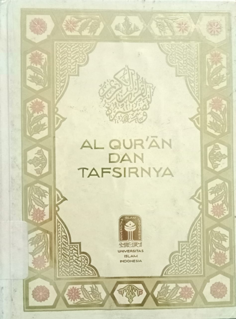 Sampul Al-Qur'an dan Tafsirnya Jilid IX :  Juz 25-26-27 / Sonhadji