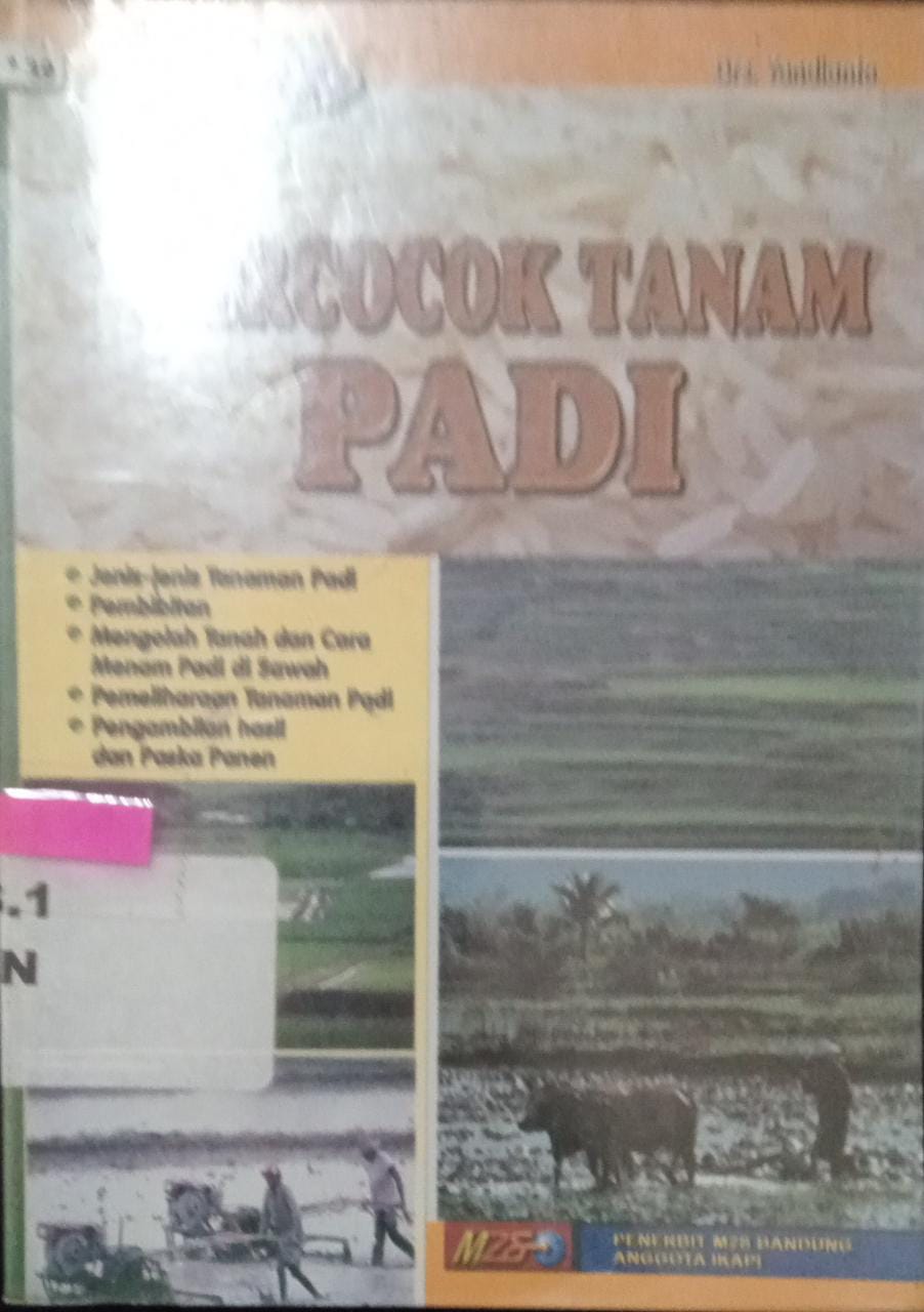 Cover Bercocok tanam padi / Yandianto