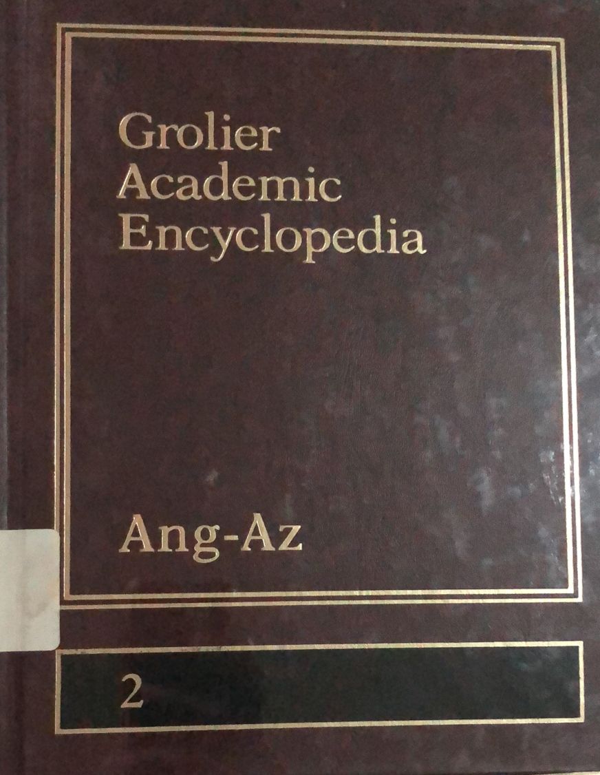 Cover Grolier Academic Encyclopedia 2