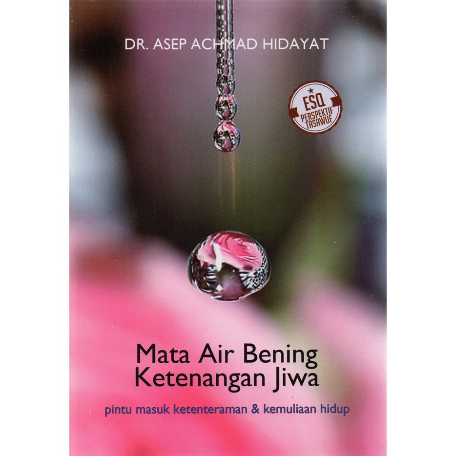 Sampul Mata air bening :  Ketenangan jiwa, 17 cara meraih ketentraman & kemuliaan / Asep Akhmad Hidayat