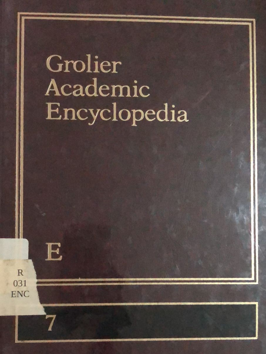 Cover Grolier Academic Encyclopedia 7