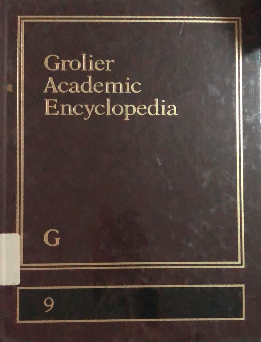 Cover Grolier Academic Encyclopedia 9