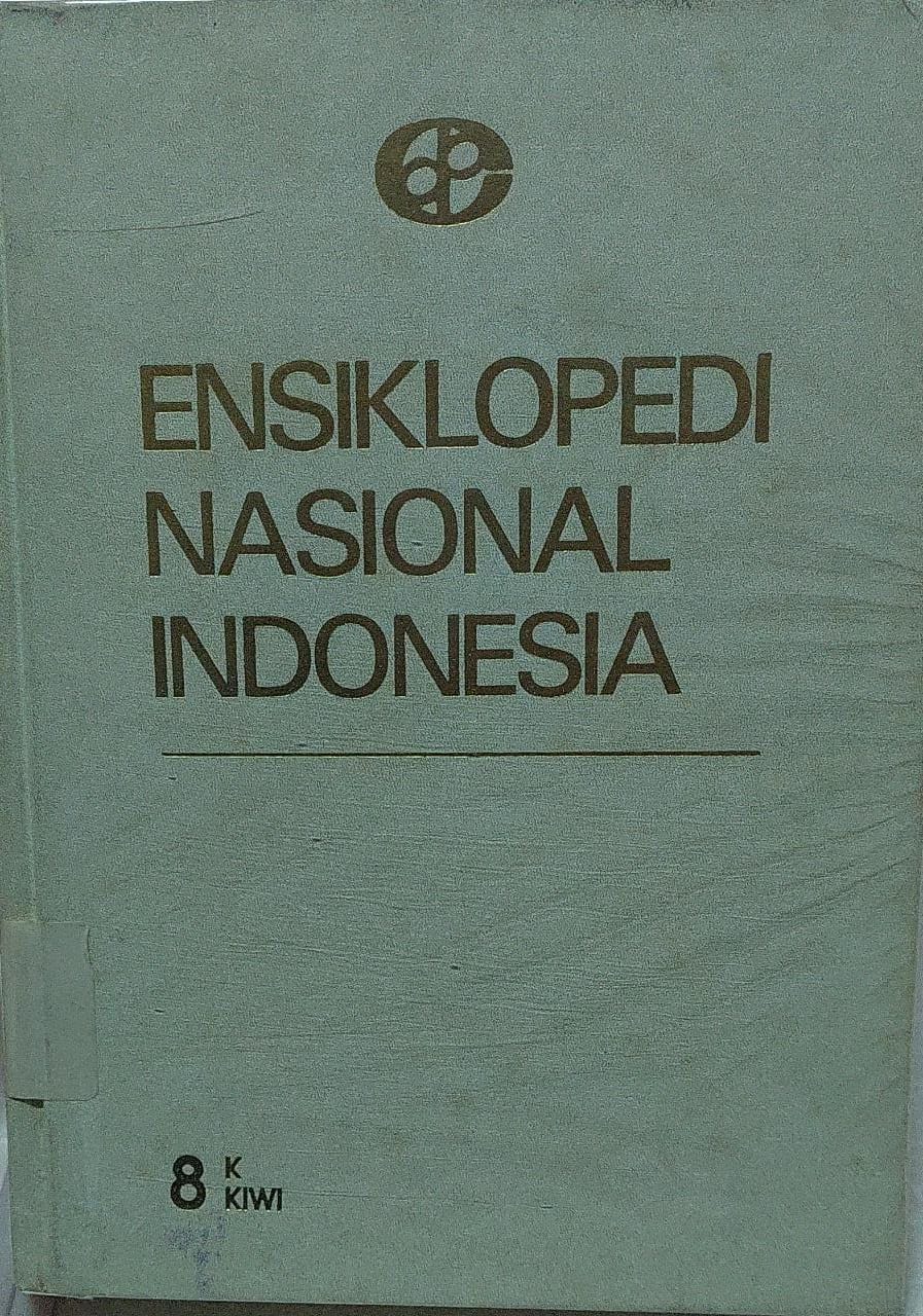 Sampul Ensiklopedi Nasional Indonesia Jilid 8