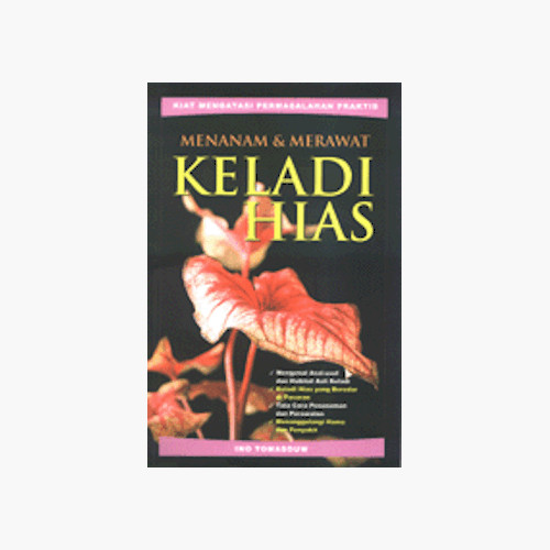 Sampul MENANAM & MERAWAT KELADI HIAS &KERABATNYA / INO TOMASOUW