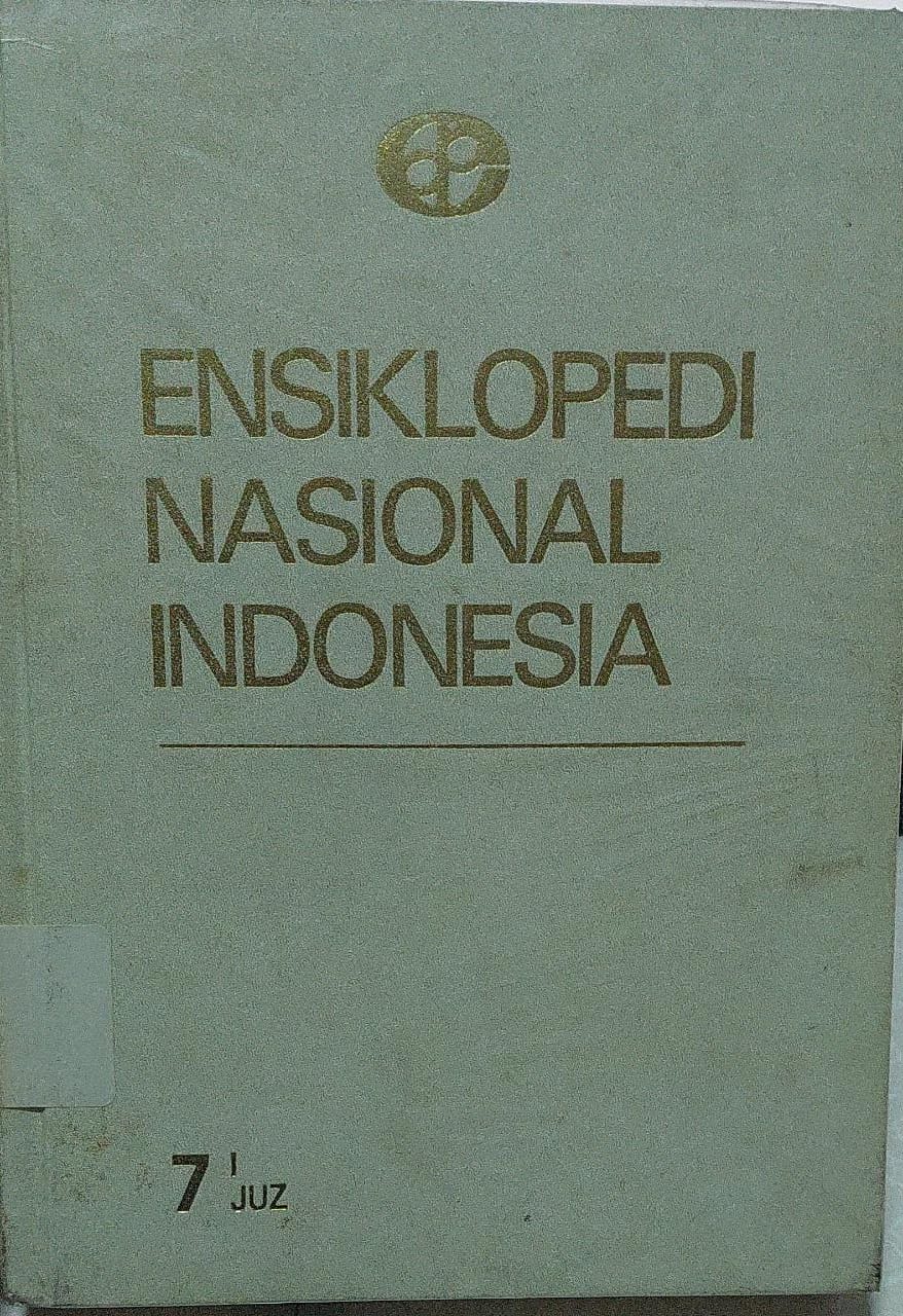 Sampul Ensiklopedi Nasional Indonesia Jilid 7
