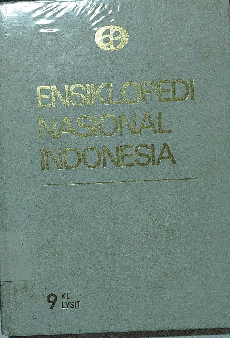 Sampul Ensiklopedi Nasional Indonesia Jilid 9