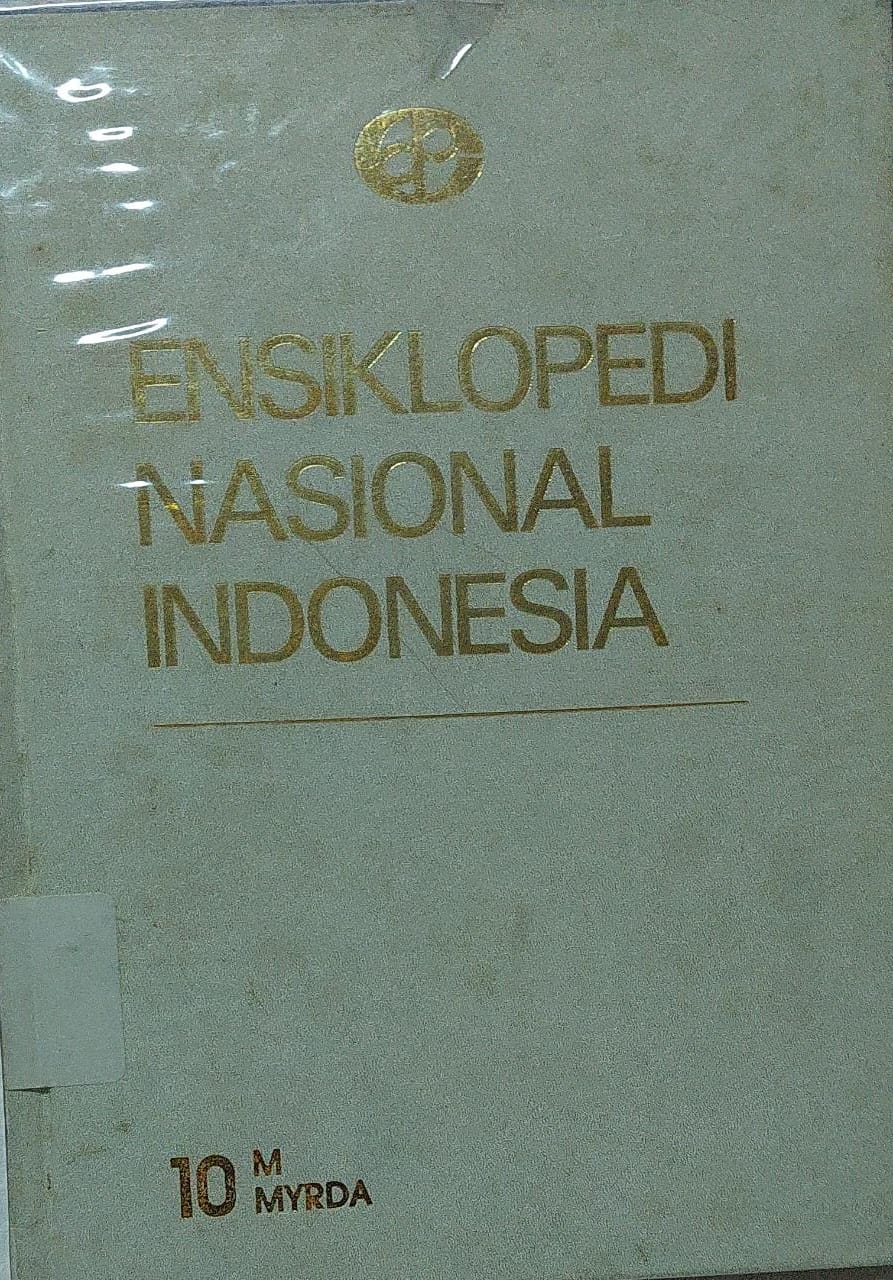 Sampul Ensiklopedi Nasional Indonesia Jilid 10