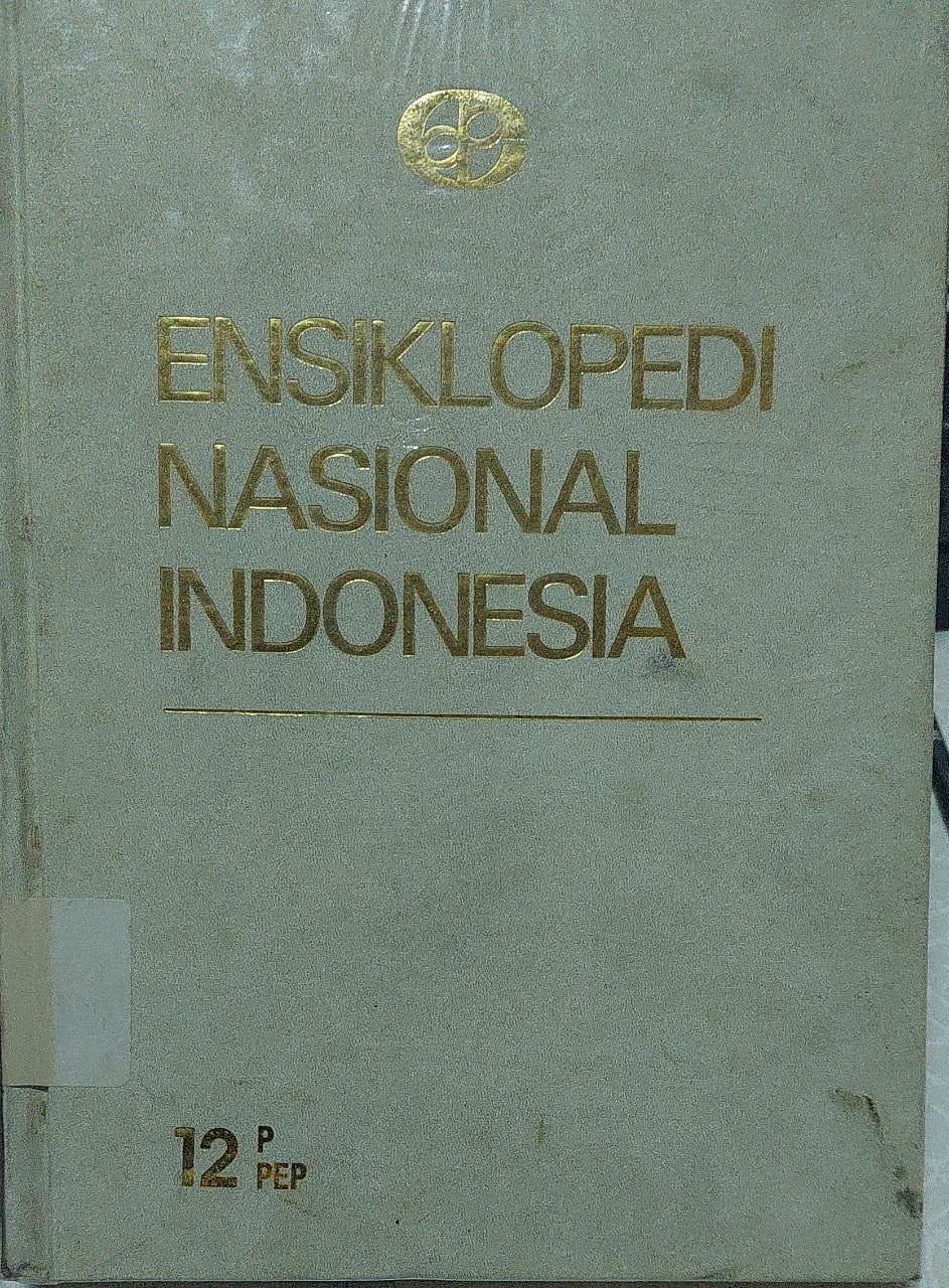 Sampul Ensiklopedi Nasional Indonesia Jilid 12