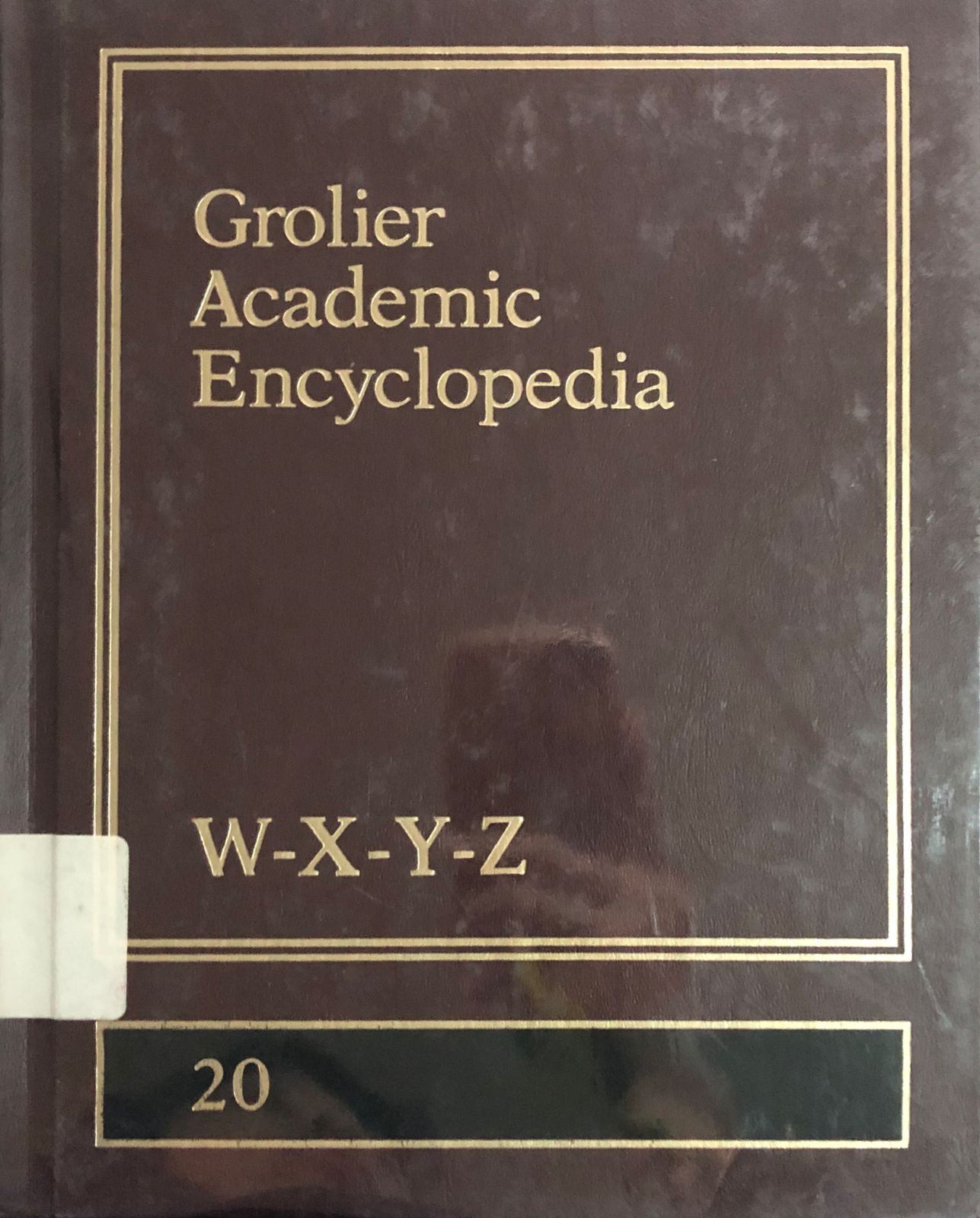 Cover Grolier Academic Encyclopedia 20
