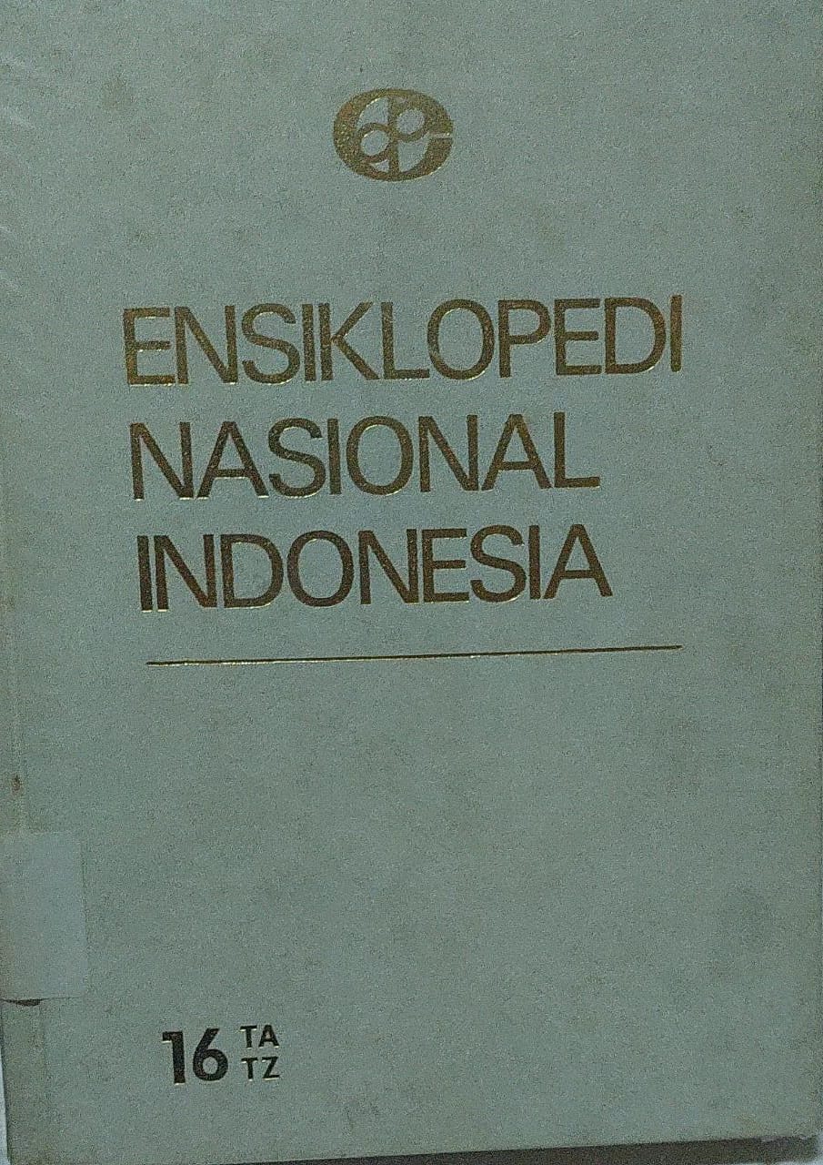 Sampul Ensiklopedi Nasional Indonesia Jilid 16