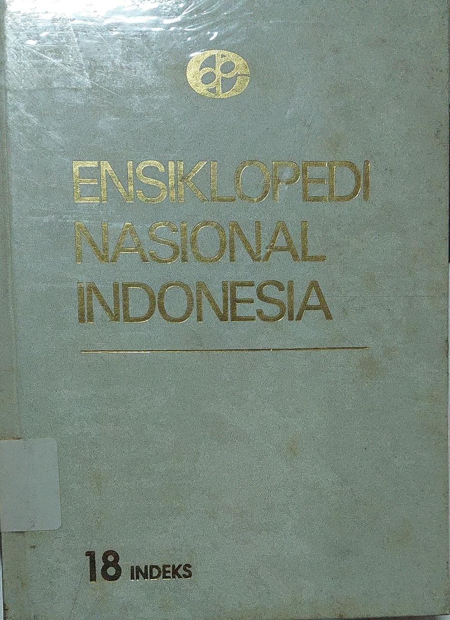 Sampul Ensiklopedi Nasional Indonesia Jilid 18