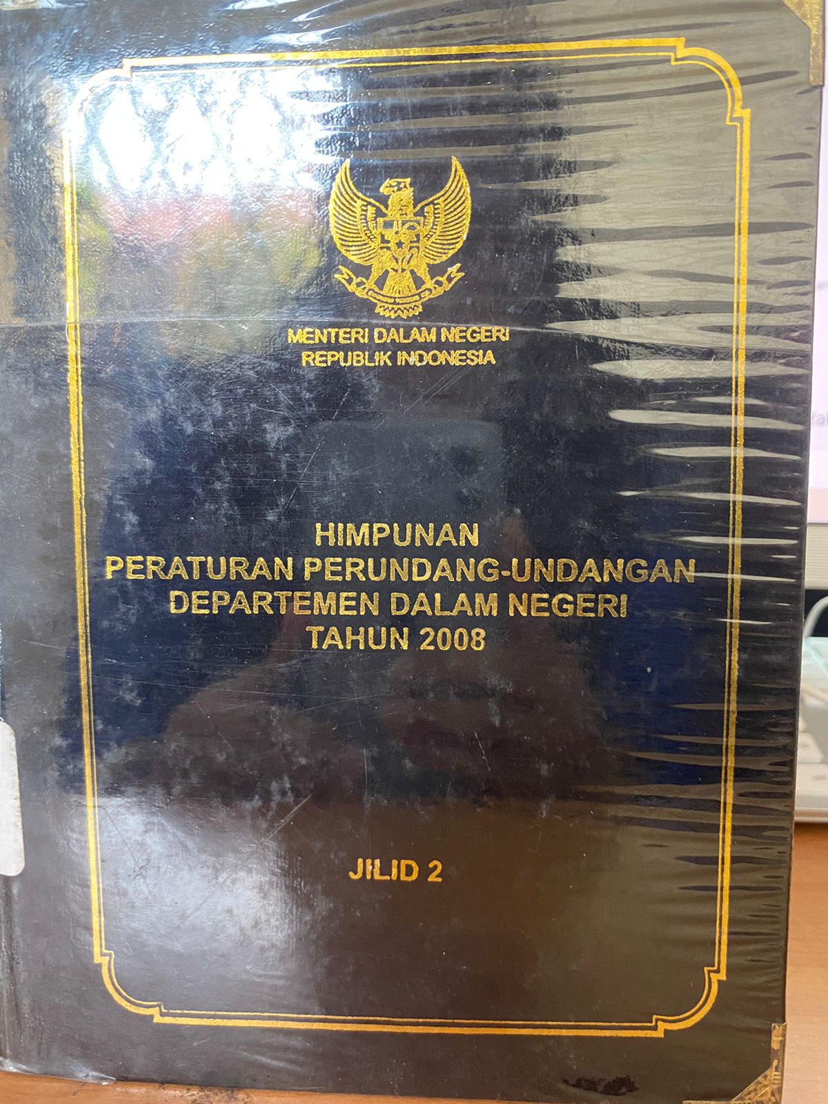 Sampul HIMPUNAN PERATURAN PERUNDANG-UNDANGAN DEPARTEMEN DALAM NEGERI TAHUN 2008 / INDONESIA