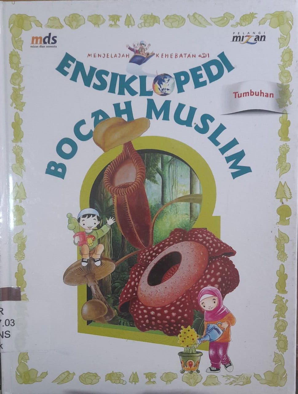 Sampul Ensiklopedia Bocah Muslim Tumbuhan / Irfan Amalee
