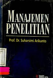 Sampul Manajemen penelitian / Suharsimi Arikunto