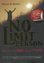 Cover No limit person :  You are the boss of your life / Quelyu de Marga