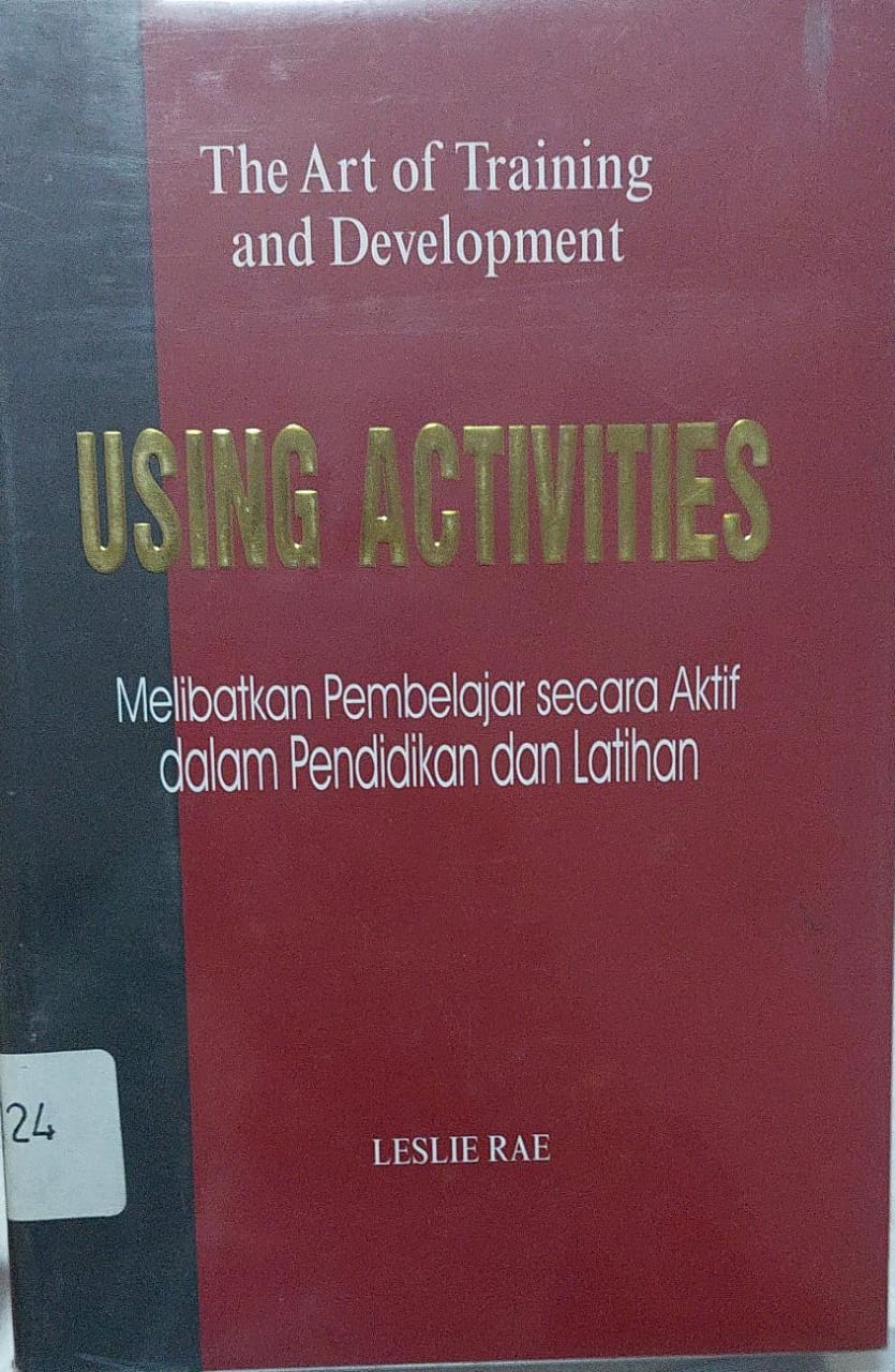 Sampul Melibatkan Pembelajar Secara Aktif :  Dalam Pendidikan dan Pelatihan / Leslie Rae