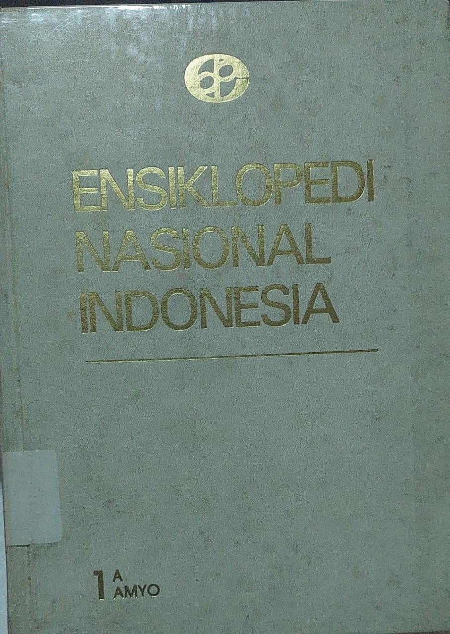 Sampul Ensiklopedi Nasional Indonesia Jilid 1