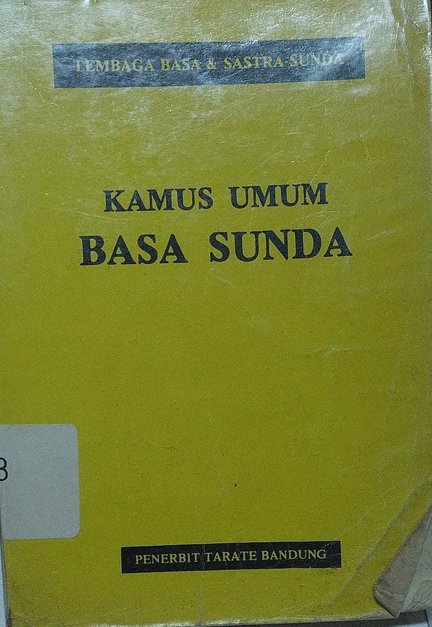 Sampul Kamus Umum Basa Sunda / Panitia Kamus Lembaga Basa & Sastra Sunda