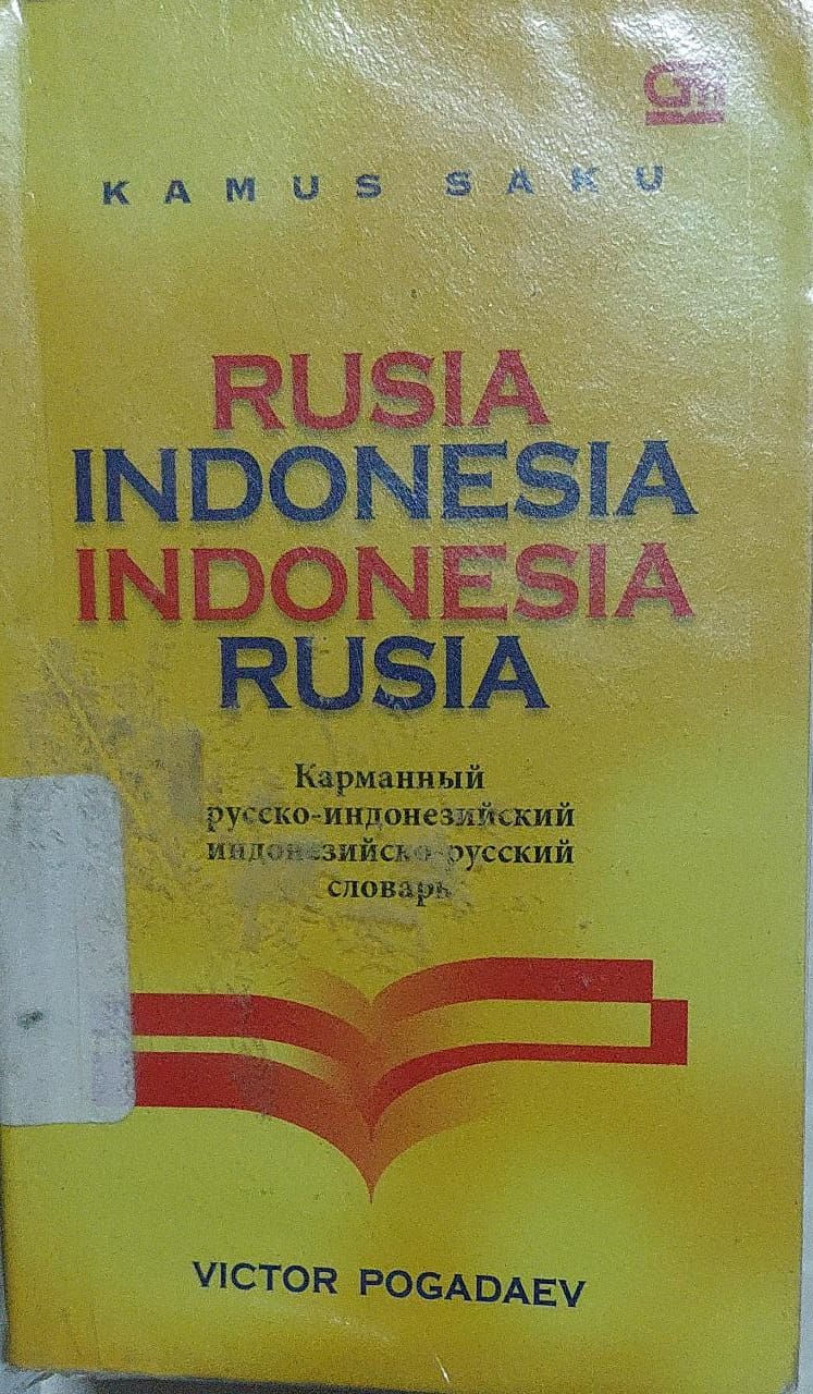 Cover Kamus Saku Rusia Indonesia Indonesia Rusia / Victor Pogadaev