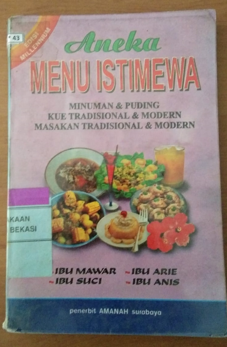 Sampul Aneka menu istimewa / Mawar