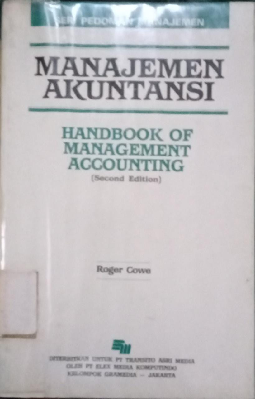 Sampul Manajemen Akuntansi / Cowe Roger