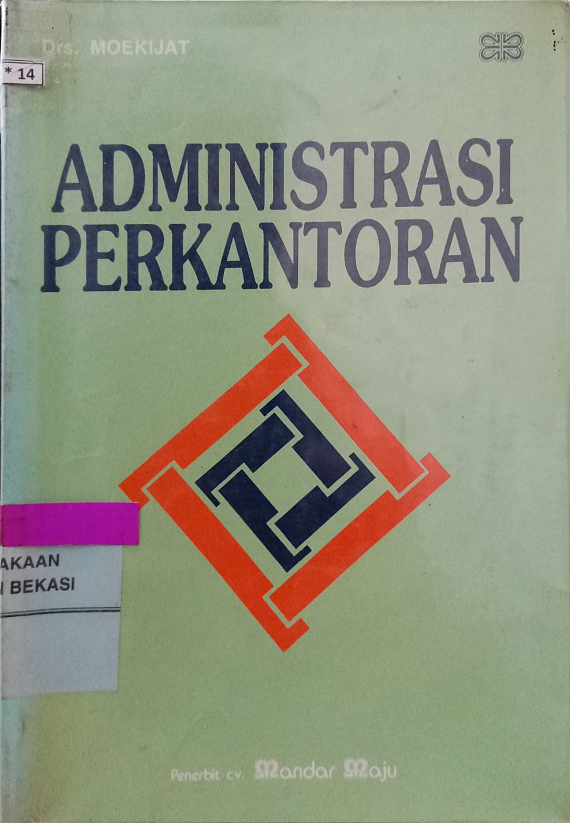 Sampul Administrasi perkantoran / Moekijat
