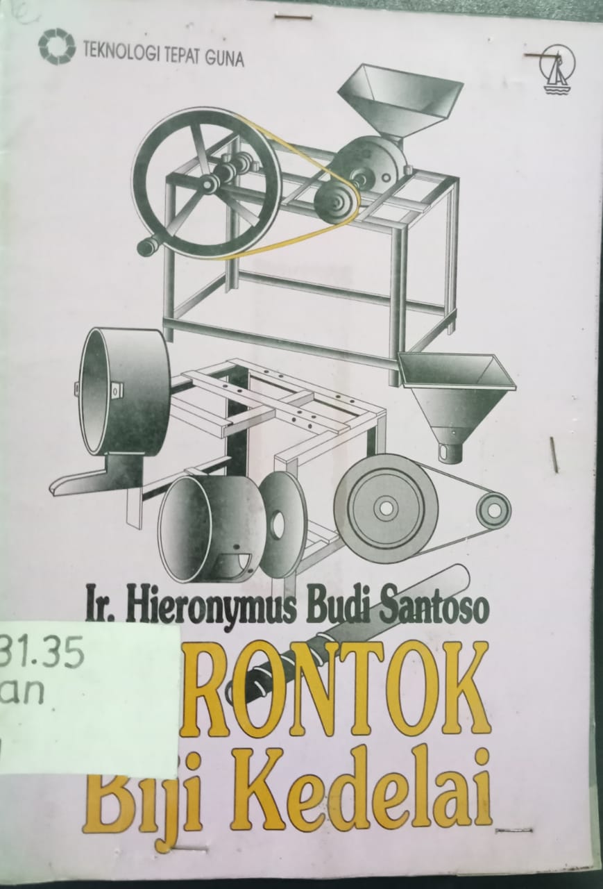 Sampul Perontok biji kedelai / HIeronymus Budi Santoso