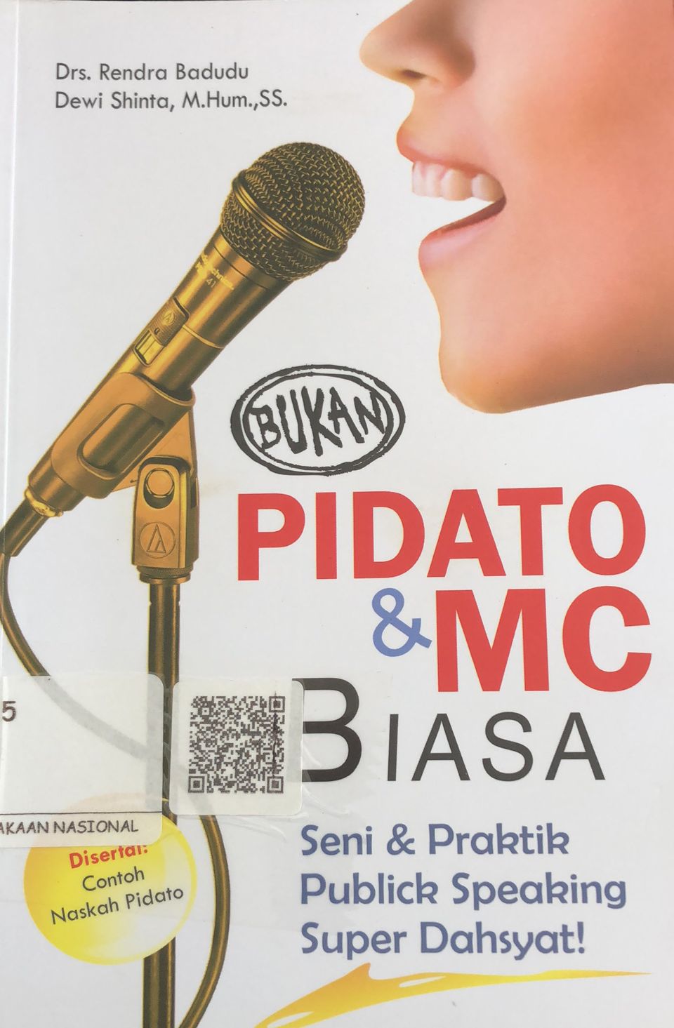 Sampul Bukan Pidato & MC Biasa / Rendra Badudu