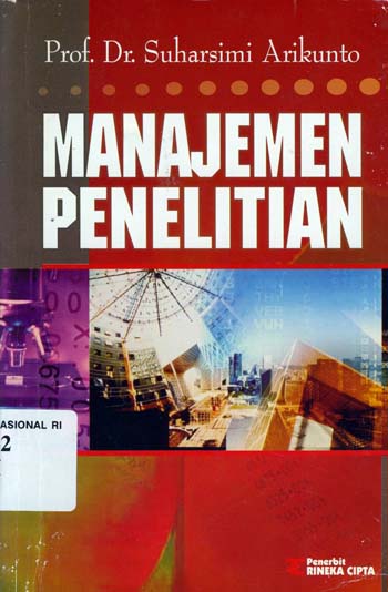 Sampul Manajemen penelitian / Suharsimi Arikunto