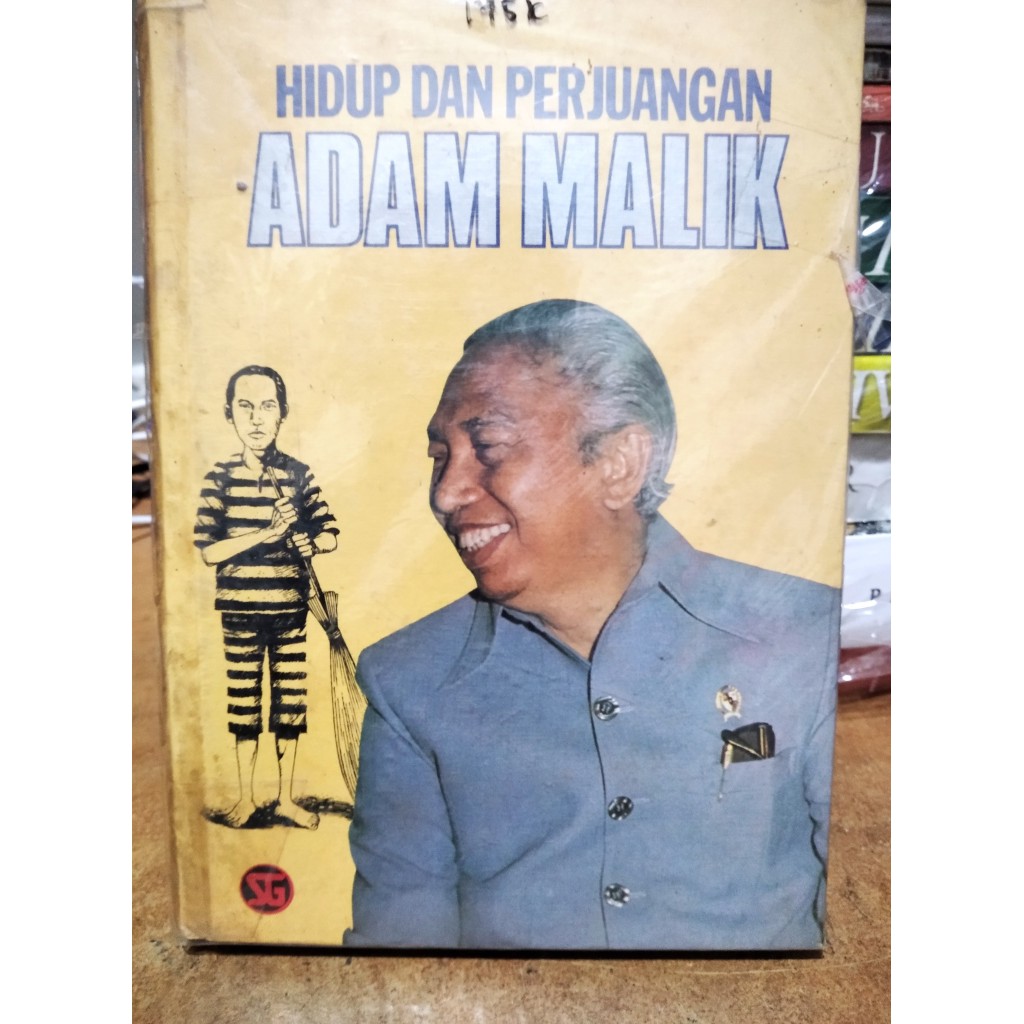 Sampul HIDUP DAN PERJUANGAN ADAM MALIK / BACHTIAR DJAMILY