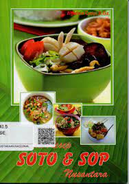 Sampul Aneka Resep Sop & Soto Nusantara / Angelina Cory