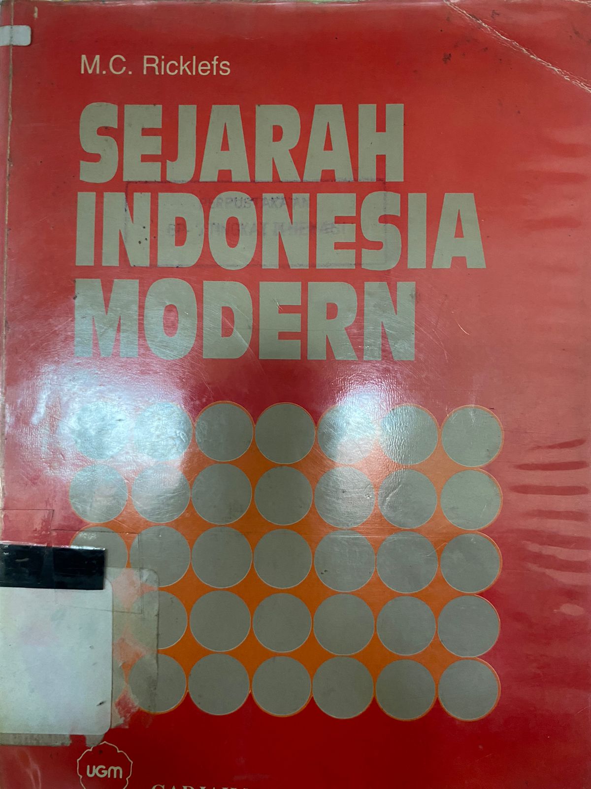 Sampul SEJARAH INDONESIA MODERN / RICKLEFS