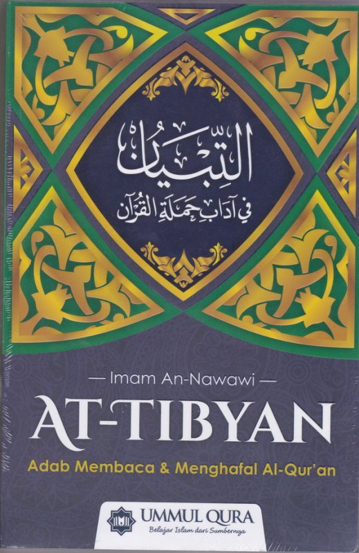 Cover At-Tibyan : Adab Membaca da Menghafal Al-quran / Imam An-Nawawi
