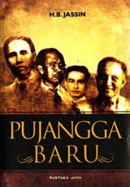 Cover pujangga baru / tulisan tersebar dikumpulkan dan disertai kata pengantar oleh H.B. Jassin