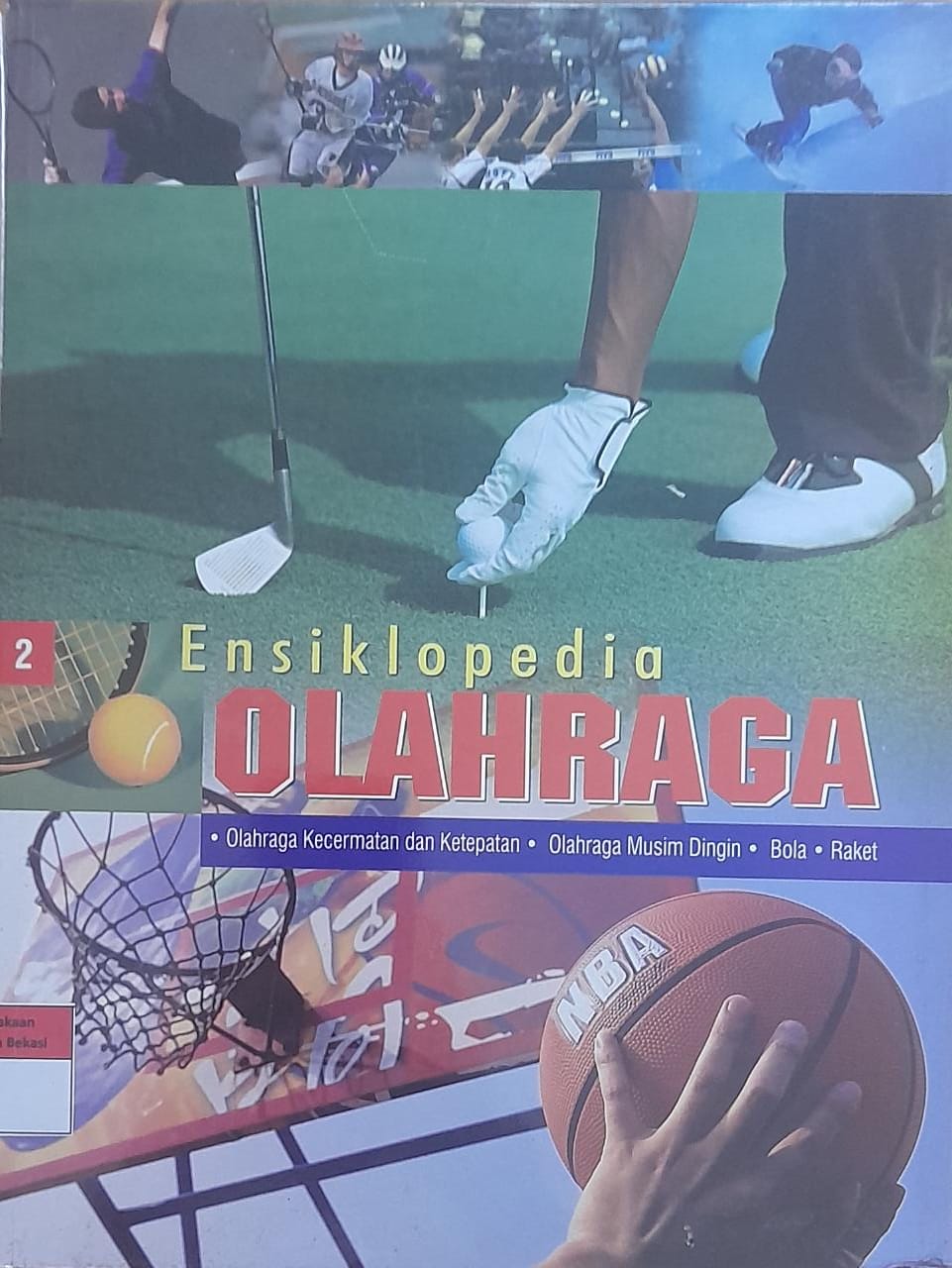 Sampul Ensiklopedia Olahraga 2 / Caroline Fortin