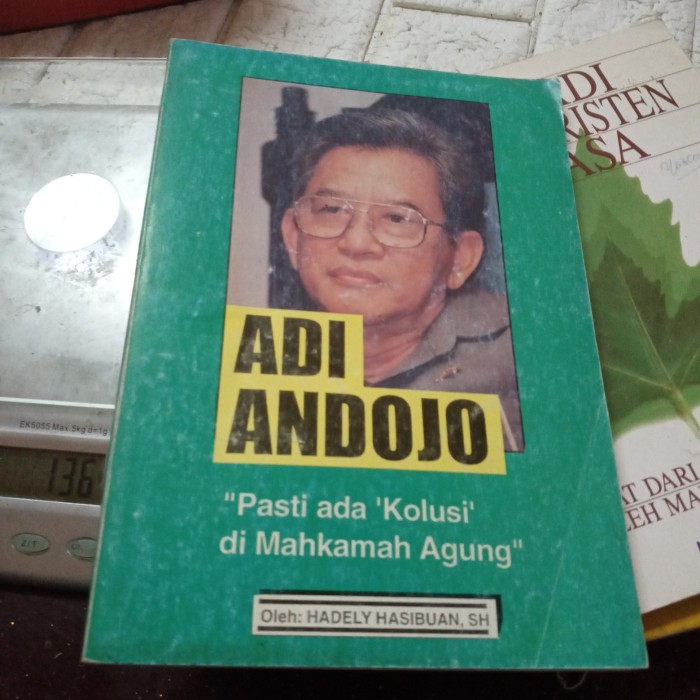 Cover Adi Andojo :  Pasti Ada 'Kolusi' Di Mahkamah Agung / Hadely Hasibuan